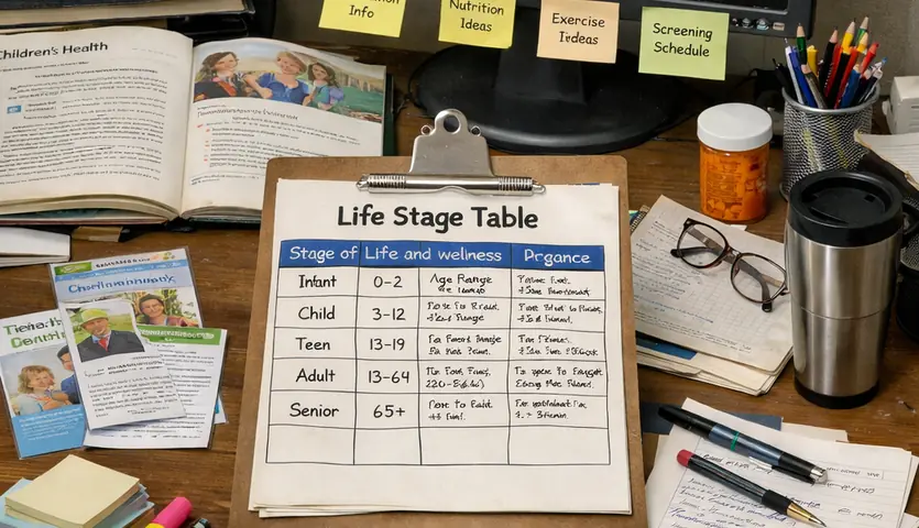 Life Stage Table