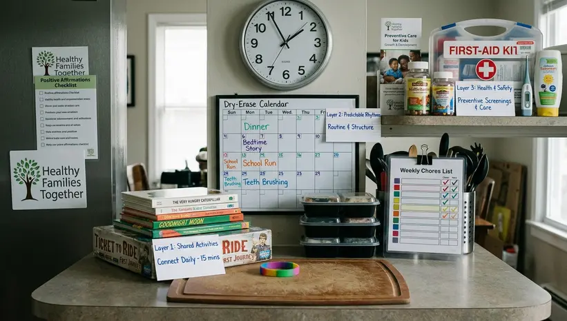 Image showing three_layer_parenting_plan
