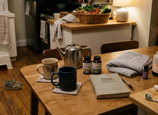 Image showing evening_routine
