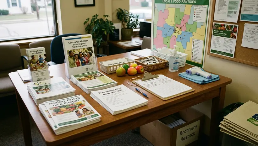 Image showing pantry_screening_station