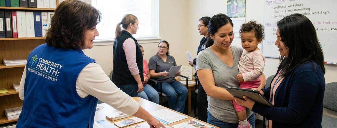 Related to A family health and wellness organization providing preventive care resources, health education,