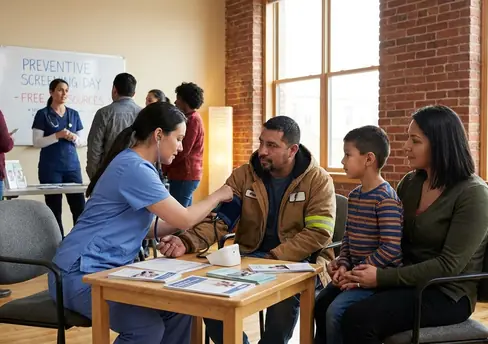 Related to A family health and wellness organization providing preventive care resources, health education,