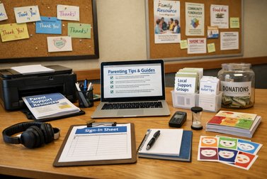 Illustration: caregiver support tools